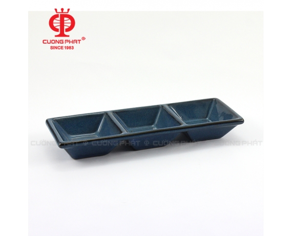 BB-KF076 Dĩa chấm 3 ngăn