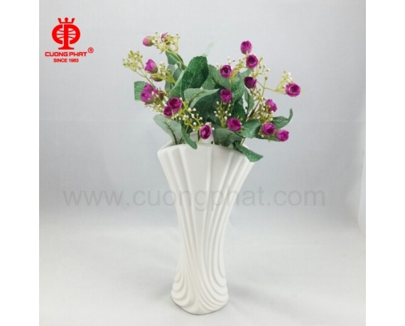 Bình sò nhỏ trắng