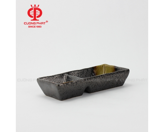 ZH-KF327 Dĩa 2 ngăn